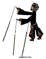 藏品(皮影戲偶—文丑)的圖片